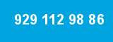 929 112 98 86 929 112 98 86